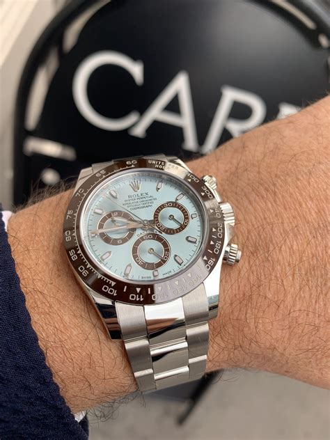 rolex daytona rosso e blu|rolex daytona platinum price.